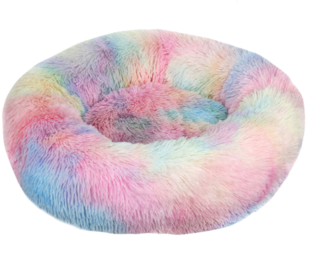 Warm Plush Cat Bed – Cozy & Stylish Comfort | Paw Paw Trails