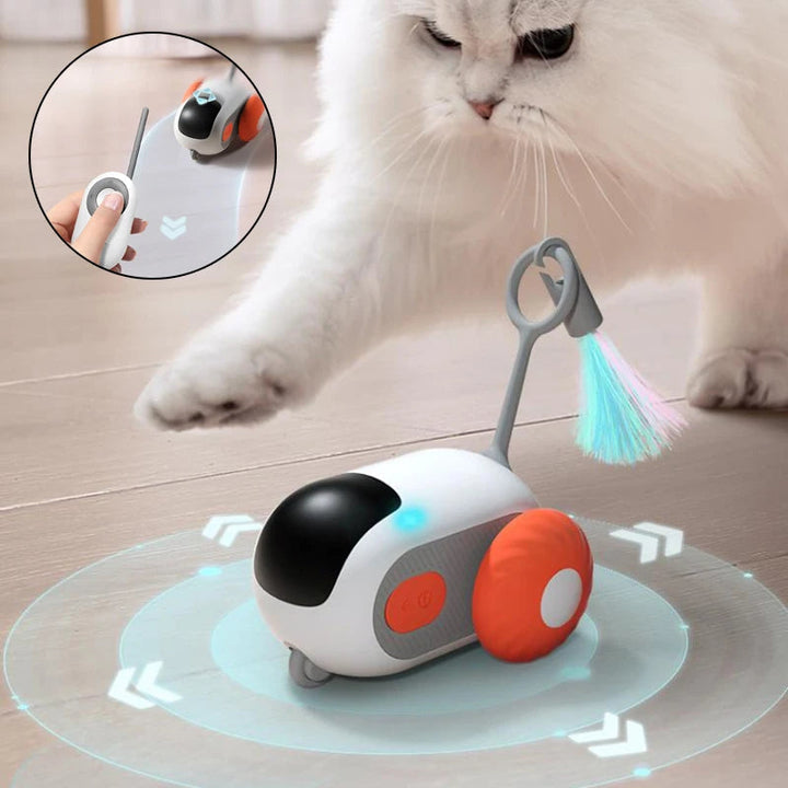 Interactive Cat Toy USB - Fun Remote-Controlled Play | Paw Paw Trails