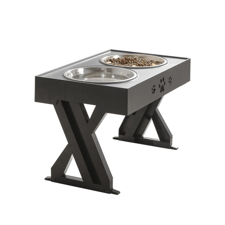 Adjustable Dog Food Bowl for Comfortable Dining | Paw Paw Trails