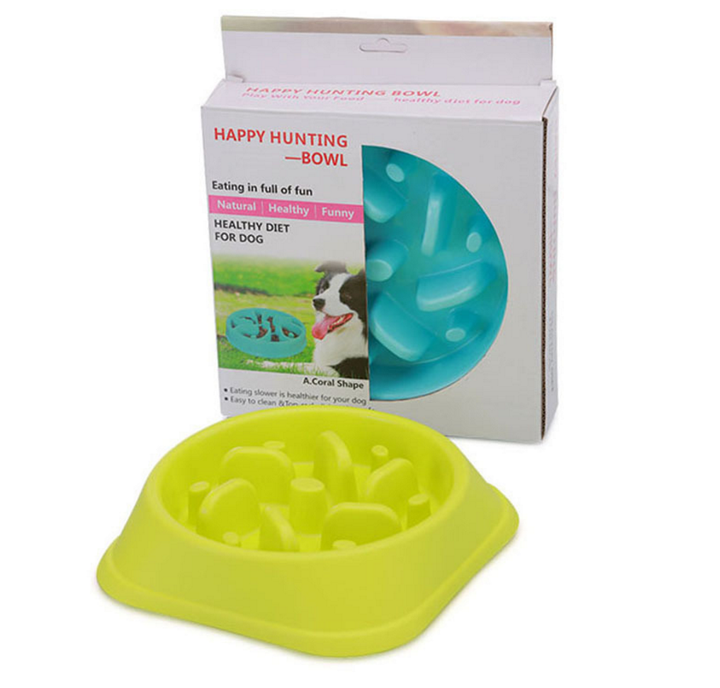 Anti-Choke Dog Bowl for Safe Mealtimes | Paw Paw Trails