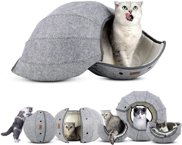 Versatile Cat Tunnel Toy for Play and Relaxation | Paw Paw Trails