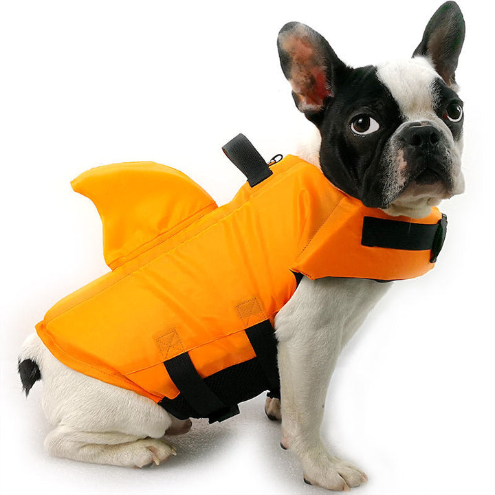 Pet Shark Life Jacket - Safe & Stylish for Water Fun | Paw Paw Trails